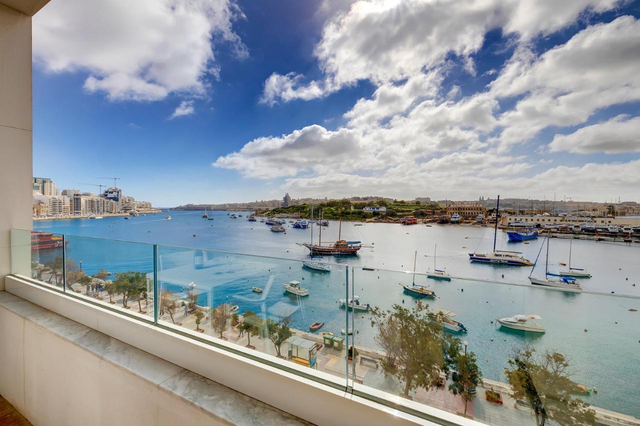 Deluxe Apartment With Valletta And Harbour Views Sliema Exterior photo